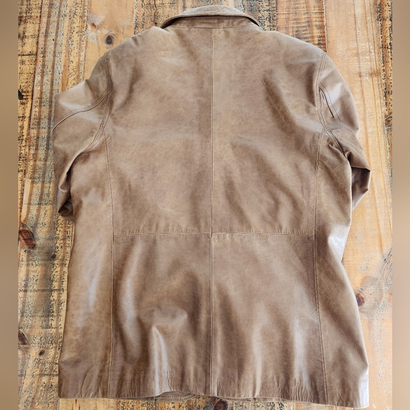 🔥HOST PICK 🐮COLUMBIA vintage leather jacket for men - Picture 3 of 12